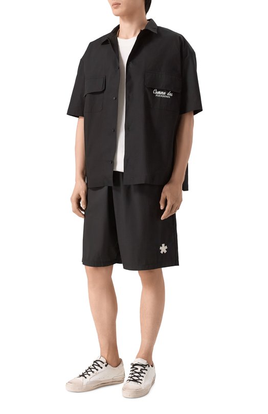 Шорты Comme des Fuckdown CFABM02043 Чёрный  CFABM02043 Фото 2