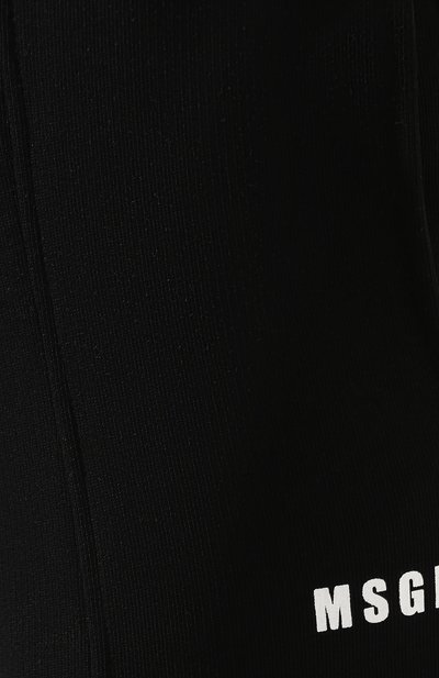 Джоггеры MSGM черного цвета по цене 19600 руб., арт. 2841MDP66 207299, фото 5 Джоггеры MSGM, арт. 2841MDP66 207299, фото 5