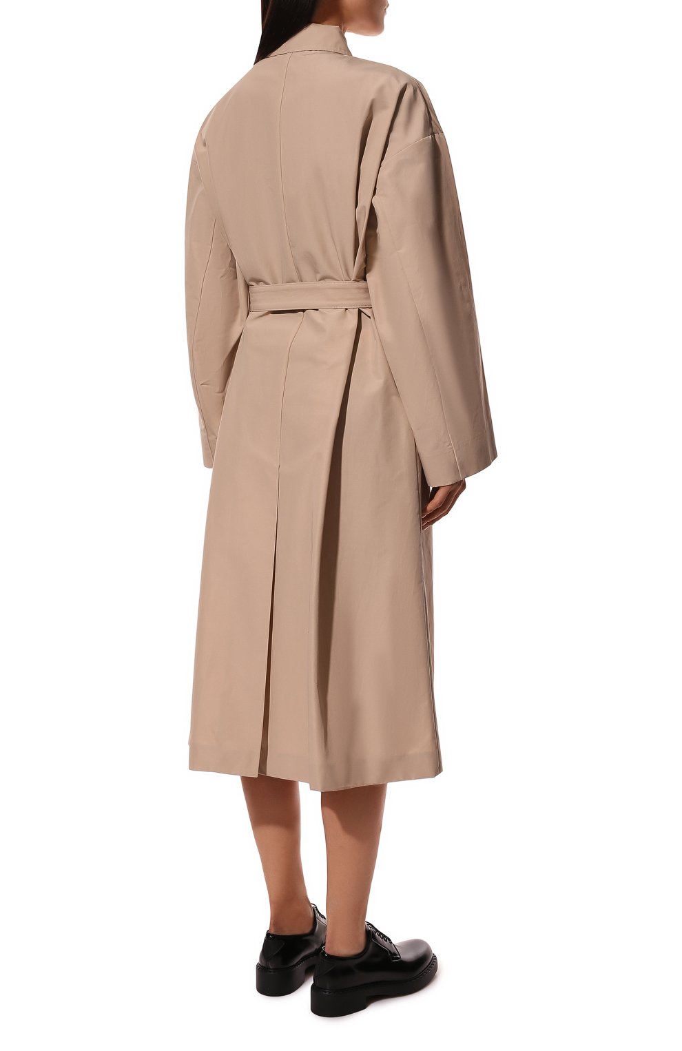 Плащ PRADA бежевого цвета по цене 260000 руб., арт. 29Z011-U43-F0F24-221, фото 4 Плащ PRADA, арт. 29Z011-U43-F0F24-221, фото 4