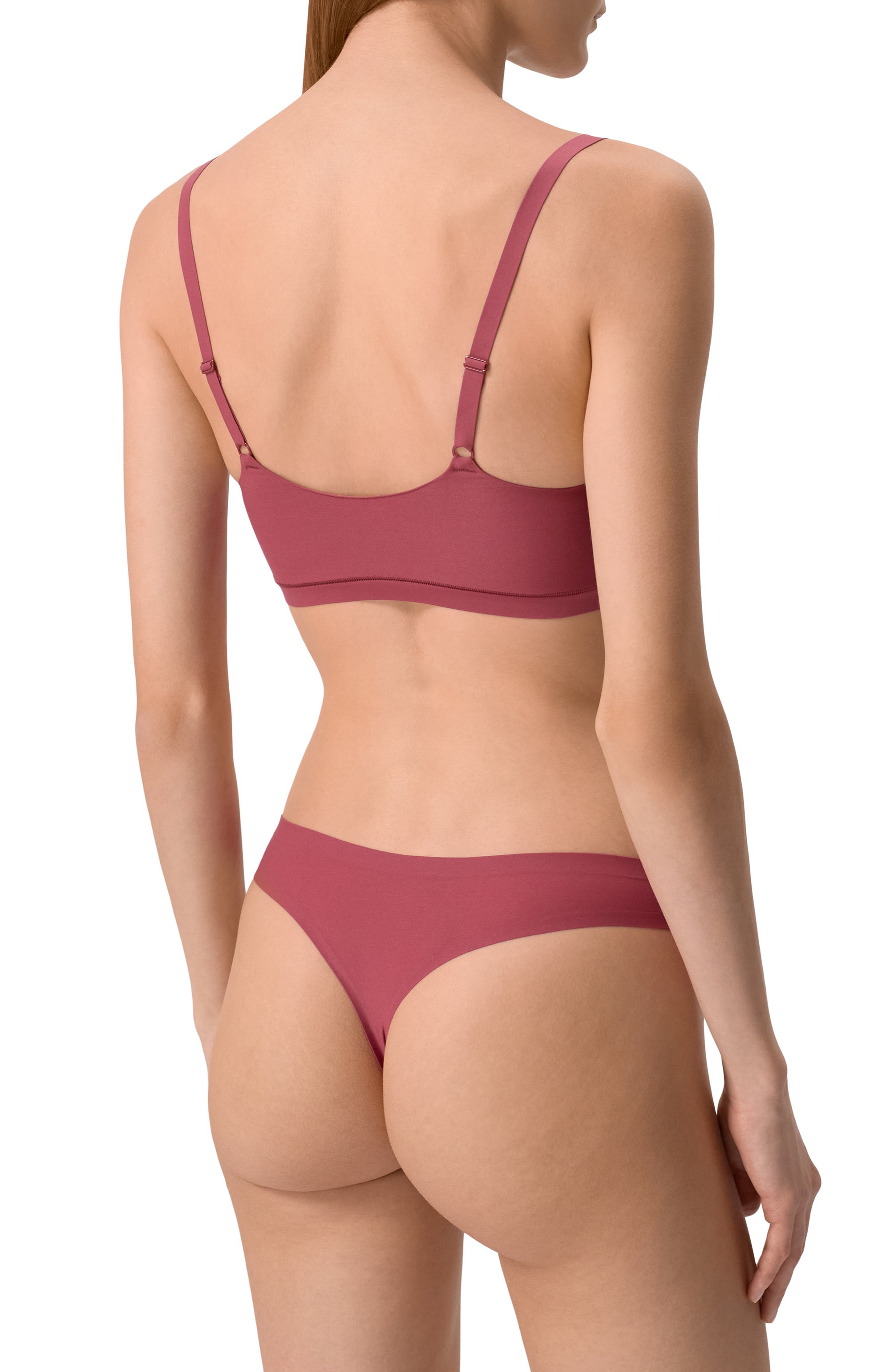 Бра-топ CHANTELLE бордового цвета по цене 8080 руб., арт. C16A20., фото 3 Бра-топ CHANTELLE, арт. C16A20., фото 3