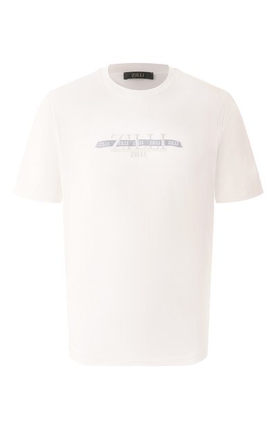 Мужская хлопковая футболка ZILLI, арт. TSR001M0110VLGS00