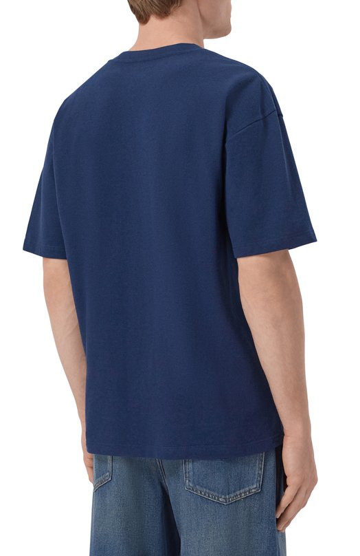 Футболка Saint Laurent 832941/Y37HC Синий  832941/Y37HC Фото 4