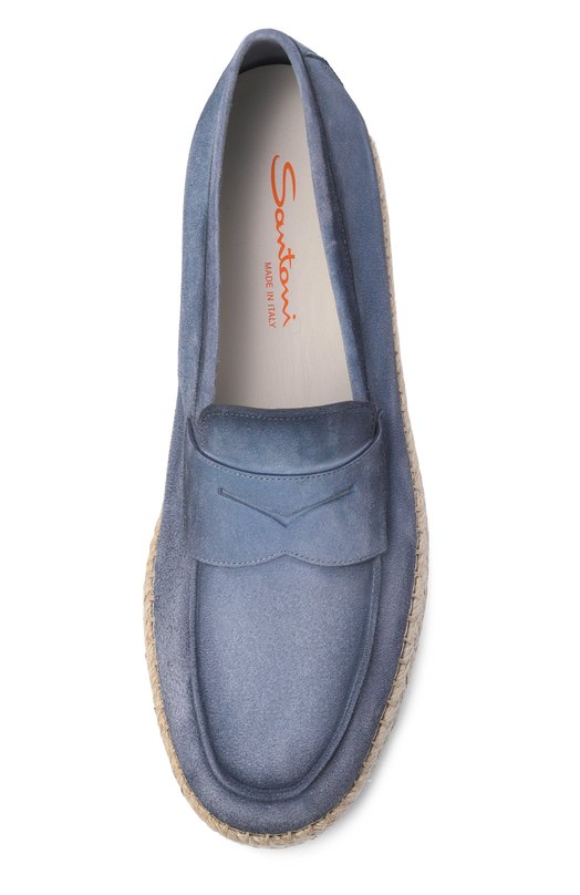 Замшевые эспадрильи Carlos Santoni MBCG22193PBTTSE2 Голубой  MBCG22193PBTTSE2 Фото 5
