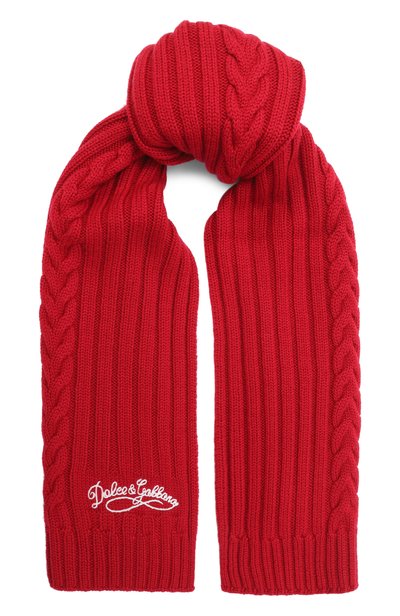 Шерстяной шарф DOLCE & GABBANA, арт. LBKAH8/JDVH8
