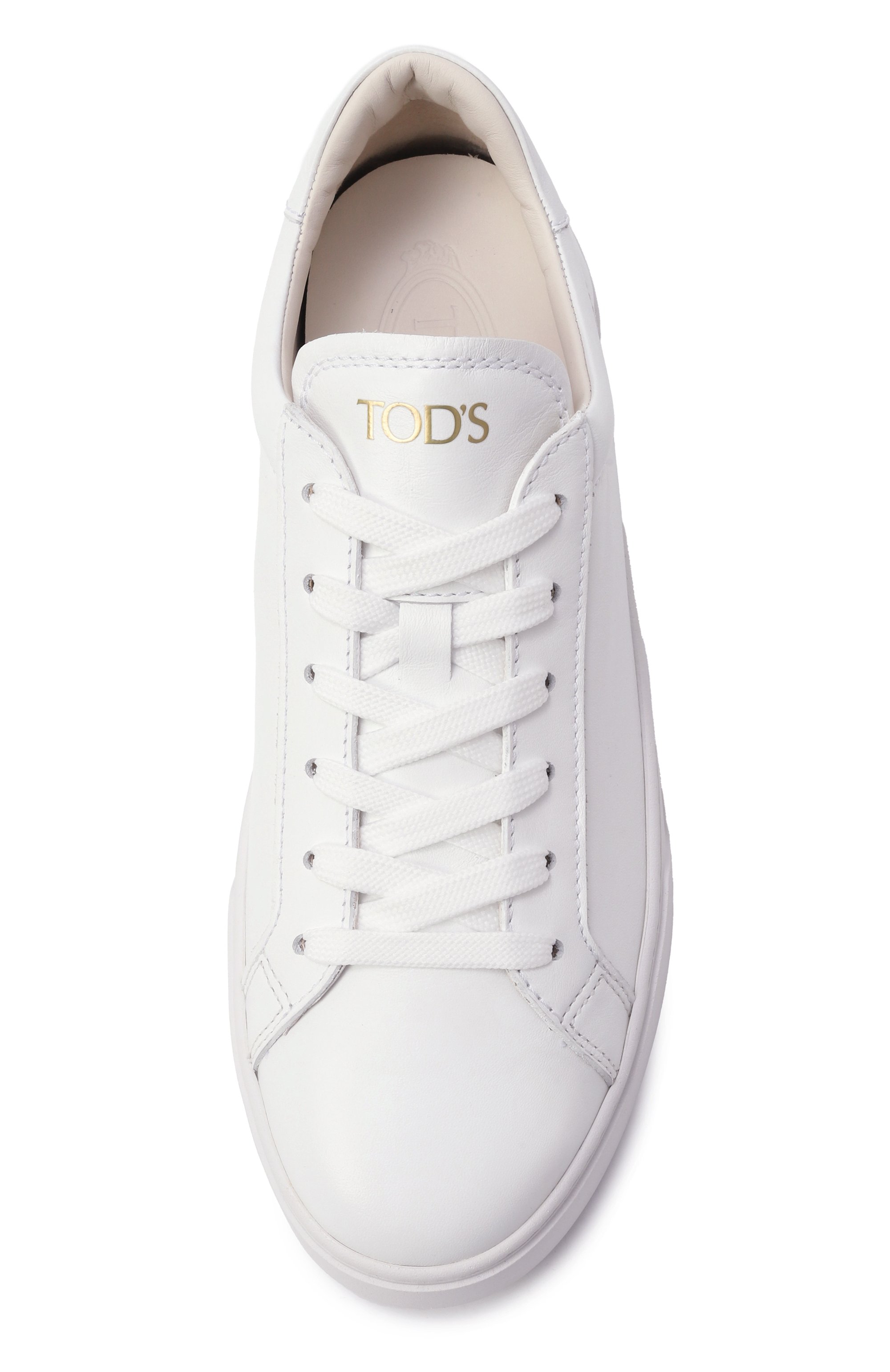 Кожаные кеды TOD’S, арт. XXW04L0HZ40/JUS, фото 6