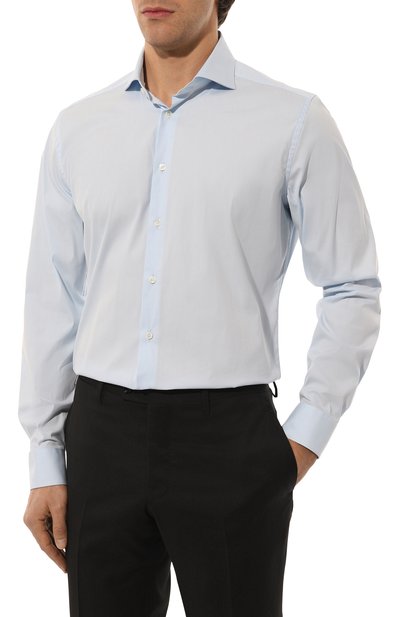 Хлопковая сорочка CORNELIANI, арт. 94P002-9411474, фото 3