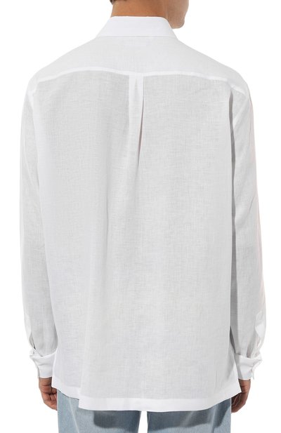 Льняная рубашка DOLCE & GABBANA, арт. G5KJ0Z/FU4IK, фото 4