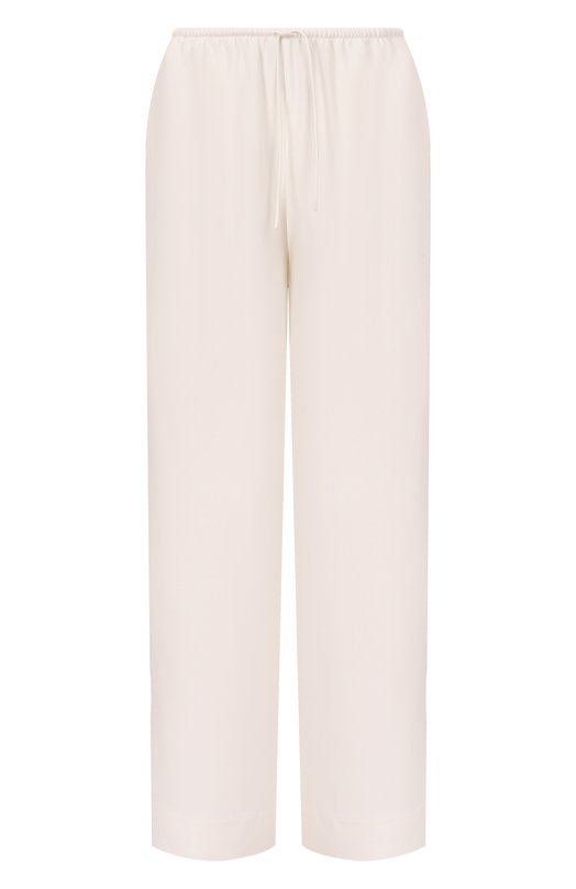 Шелковые брюки 12 STOREEZ 136852 Кремовый 136852