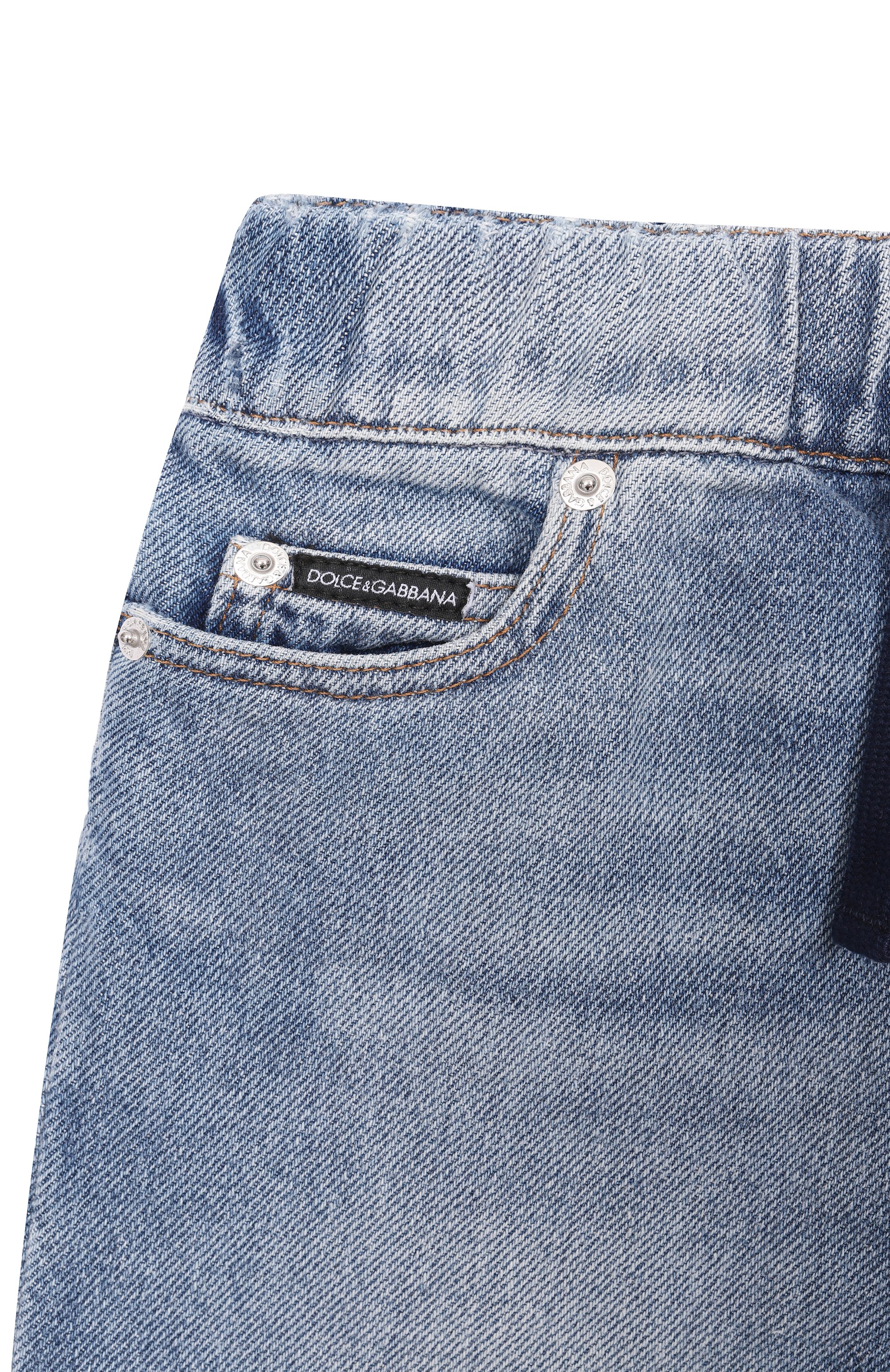 Джинсовые шорты DOLCE & GABBANA, арт. L43Q69/LDD83, фото 3
