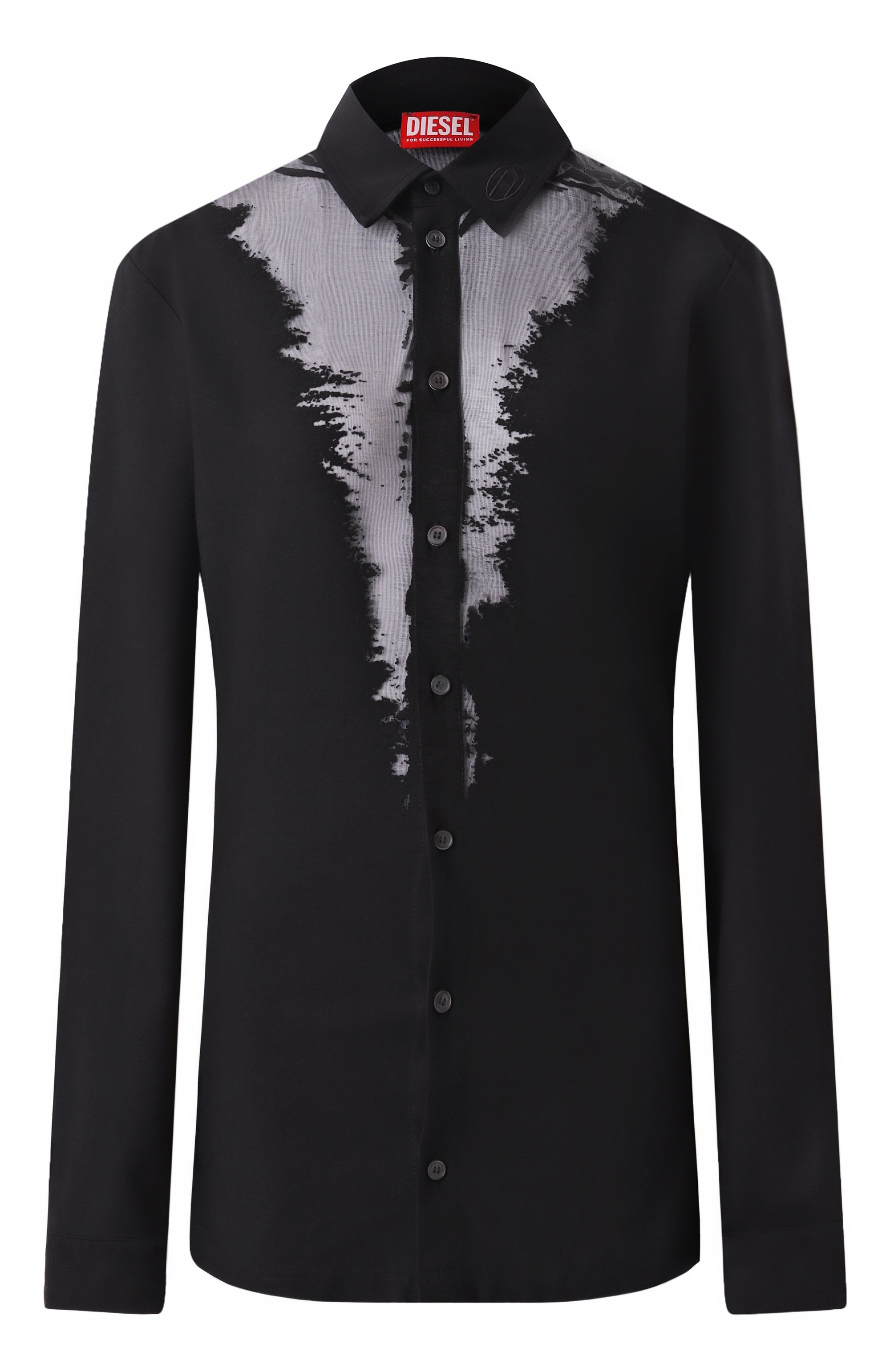 Хлопковая рубашка DIESEL, арт. A16393/0SHAY, фото 1