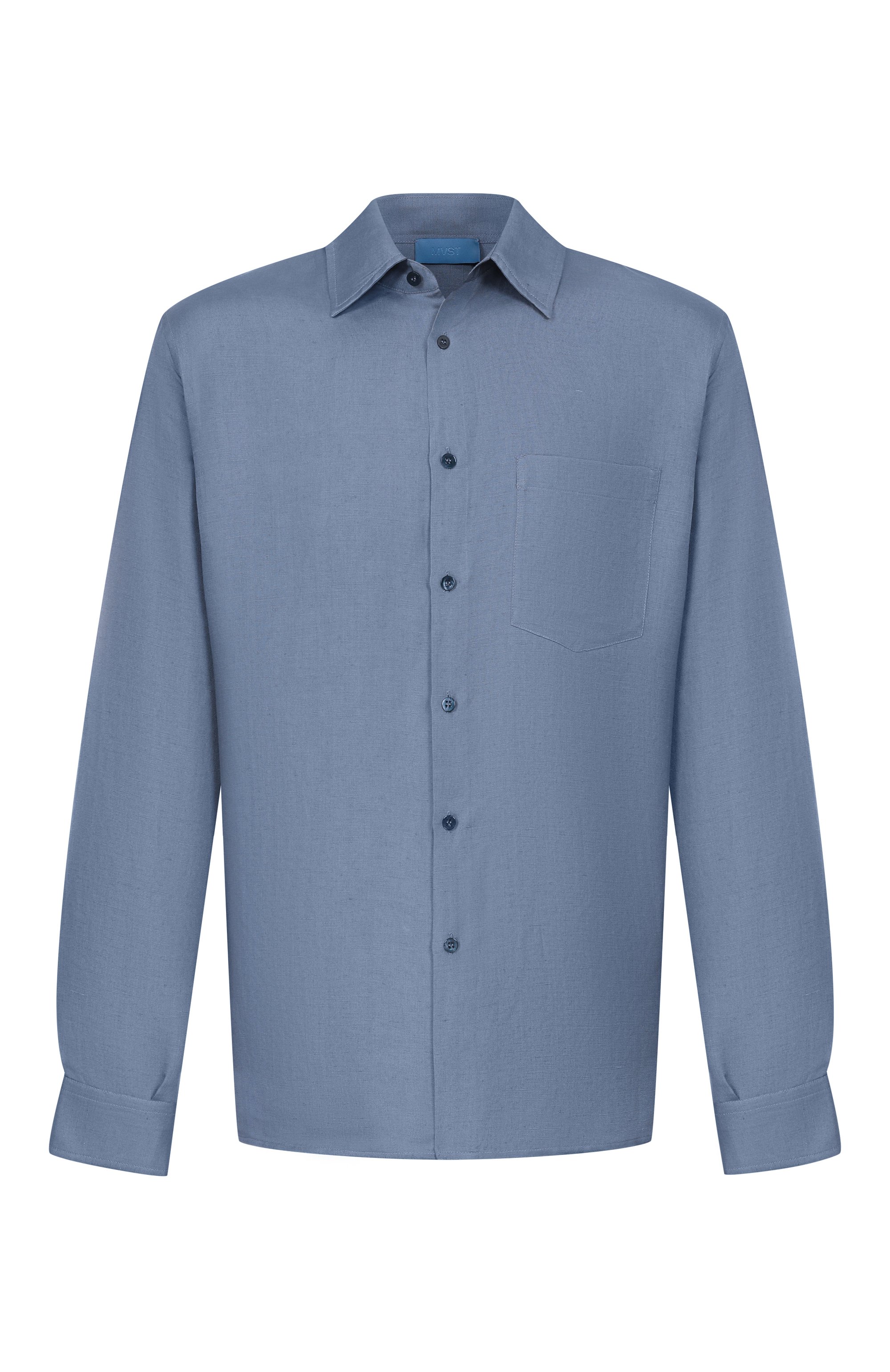 Рубашка изо льна и шелка MVST, арт. M26.2PM.B010/F123, фото 1