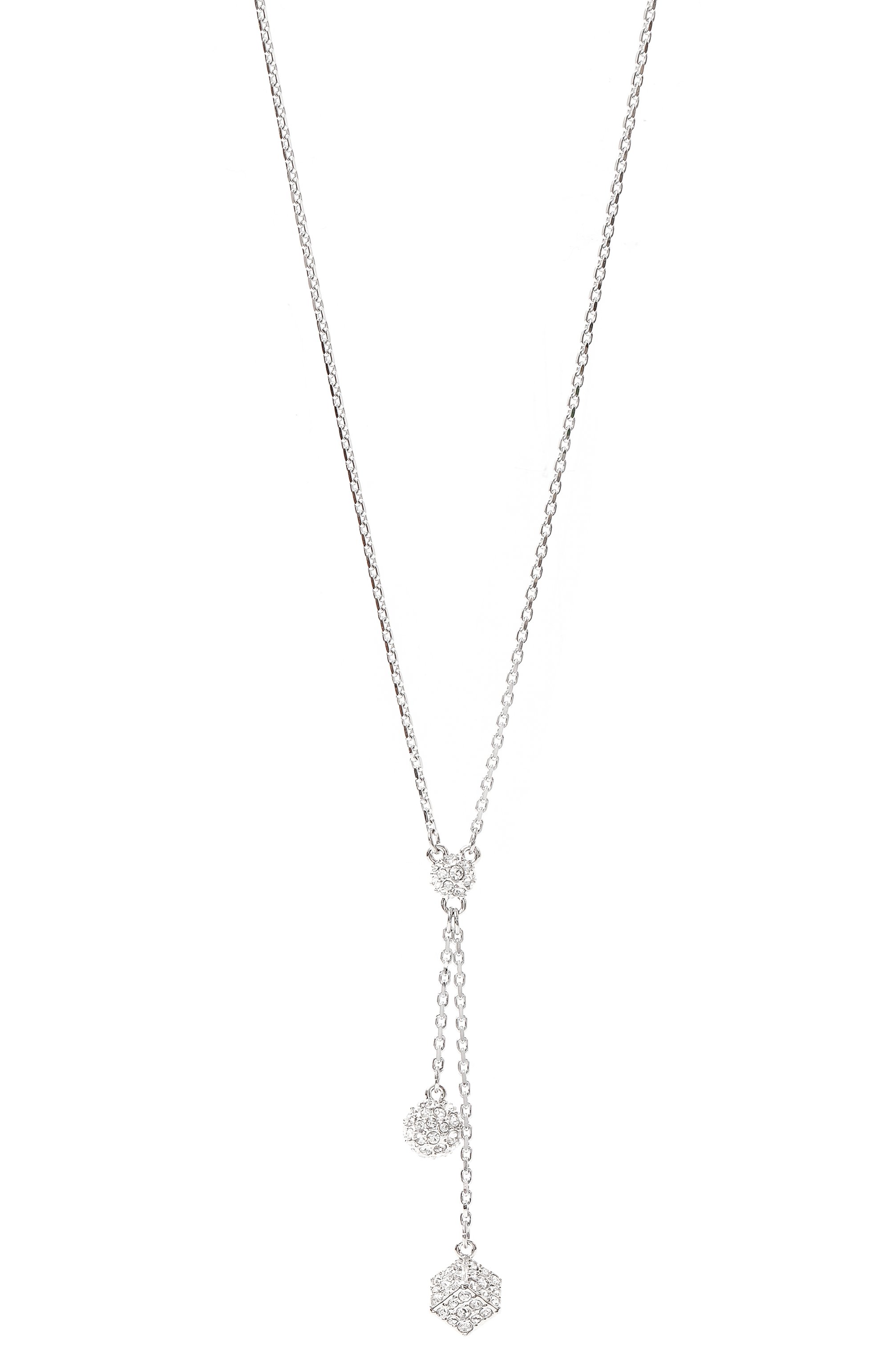 Подвеска dextera y SWAROVSKI серебряного цвета по цене 19850 руб., арт. 5693207, фото 3 Подвеска dextera y SWAROVSKI, арт. 5693207, фото 3