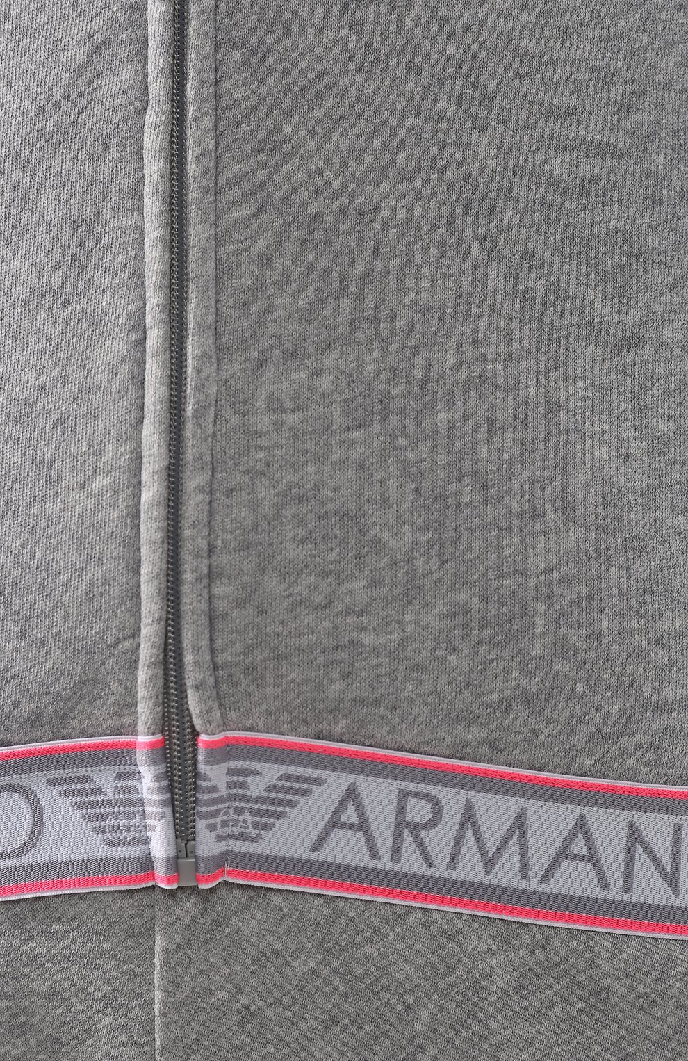 Хлопковый кардиган EMPORIO ARMANI серого цвета по цене 17400 руб., арт. 164076/9P287, фото 5 Хлопковый кардиган EMPORIO ARMANI, арт. 164076/9P287, фото 5