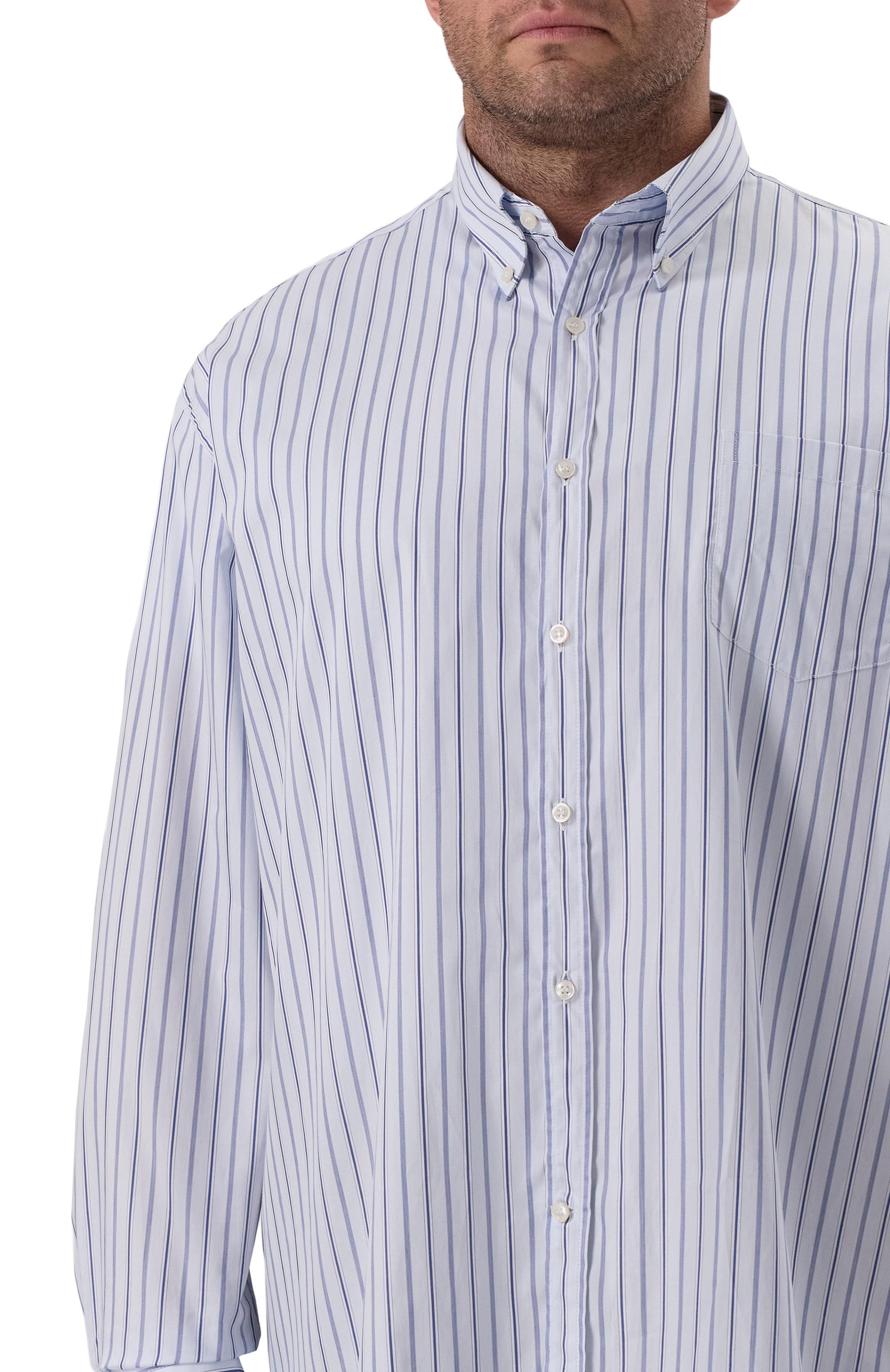 Хлопковая рубашка PAUL&SHARK, арт. 15313167R, фото 5