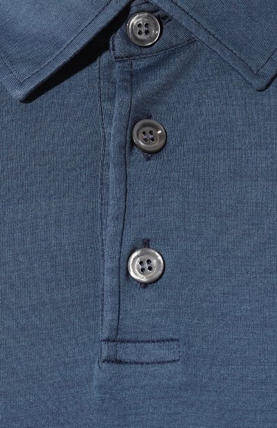 Поло из шелка и хлопка KITON, арт. UMK0356, фото 5