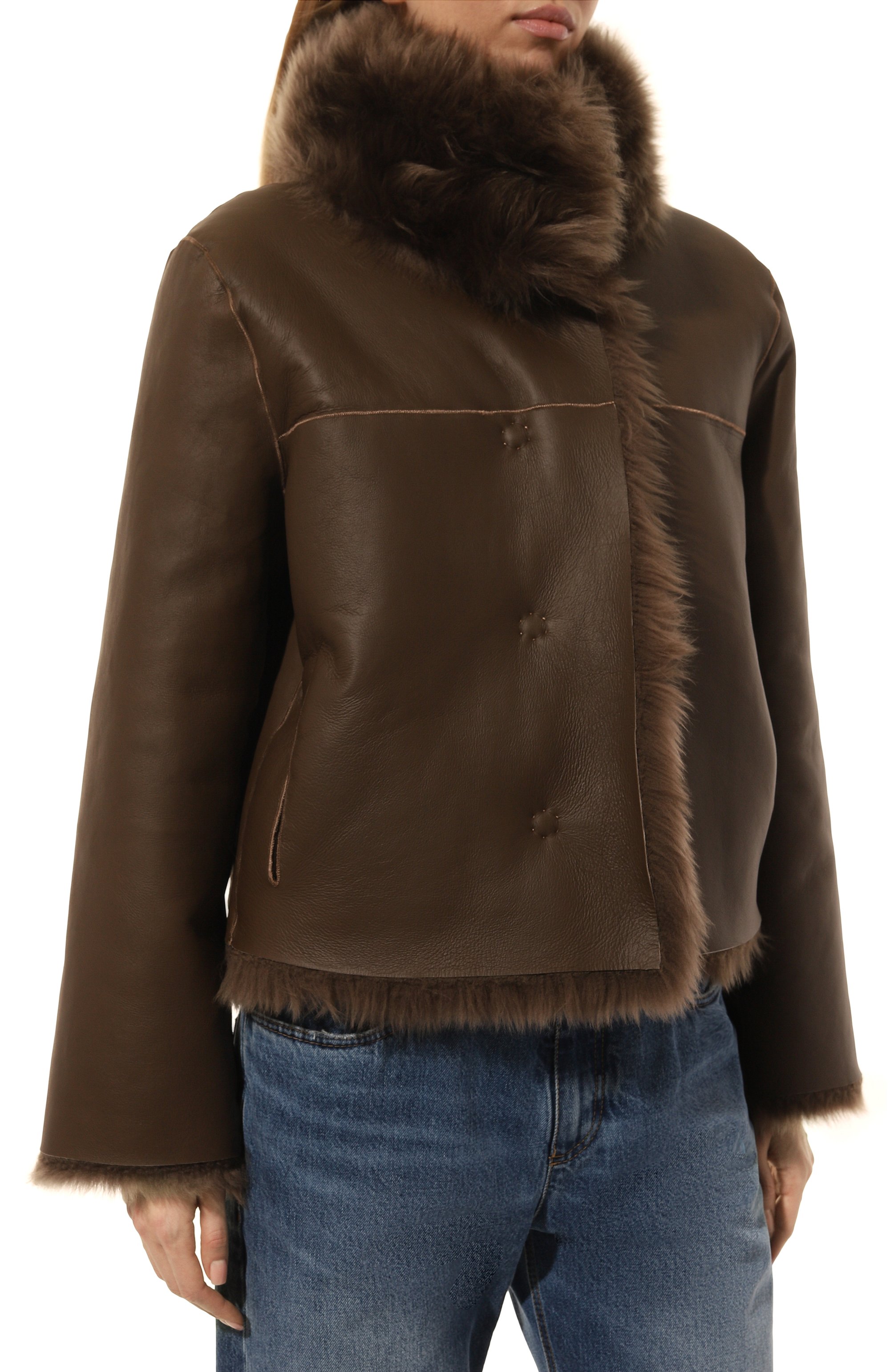 Двусторонняя дубленка из овчины CHAUD STUDIO, арт. MARILYN23, фото 7