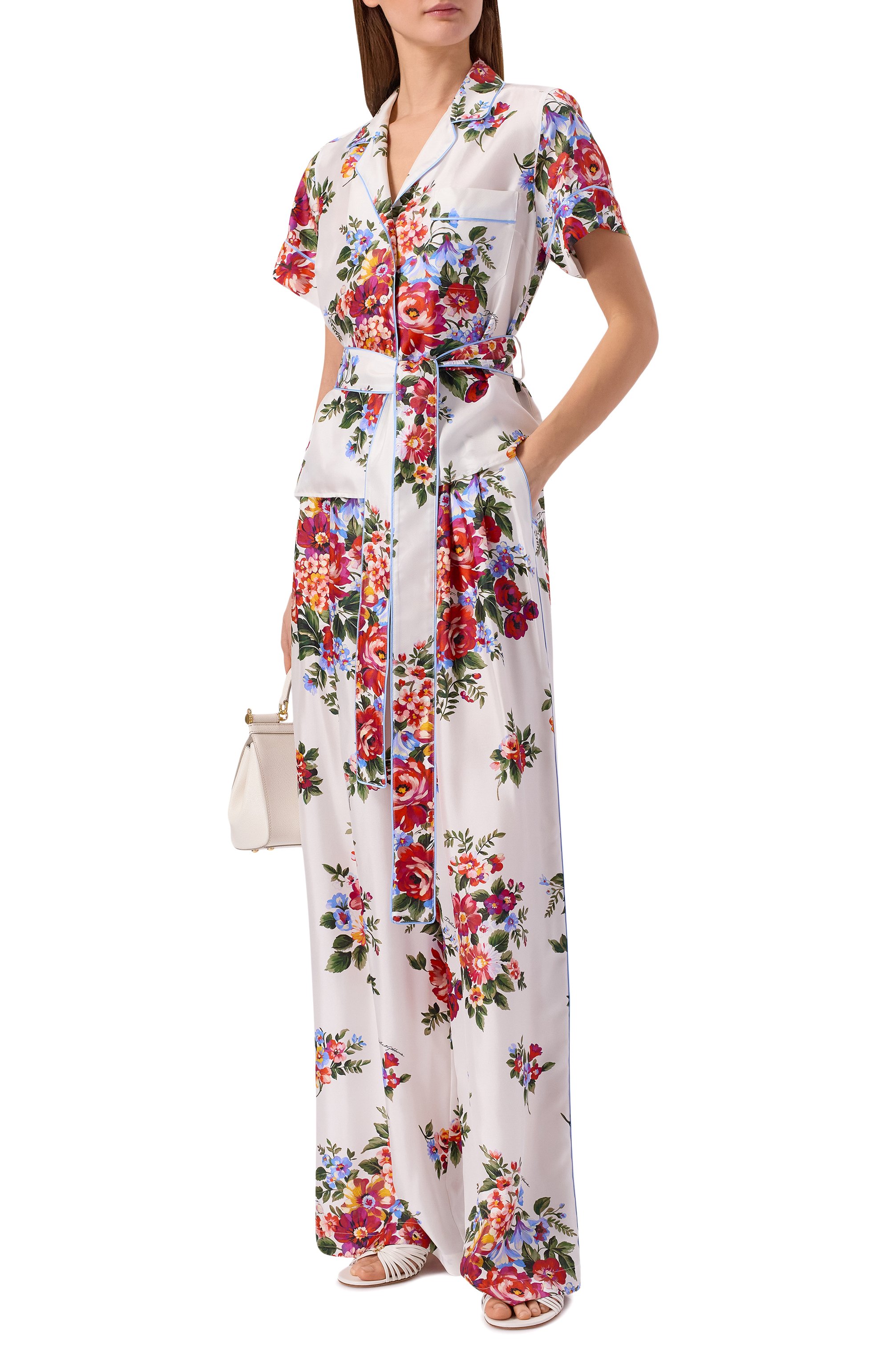 Шелковая рубашка DOLCE & GABBANA, арт. F5S23T/IS11I, фото 2