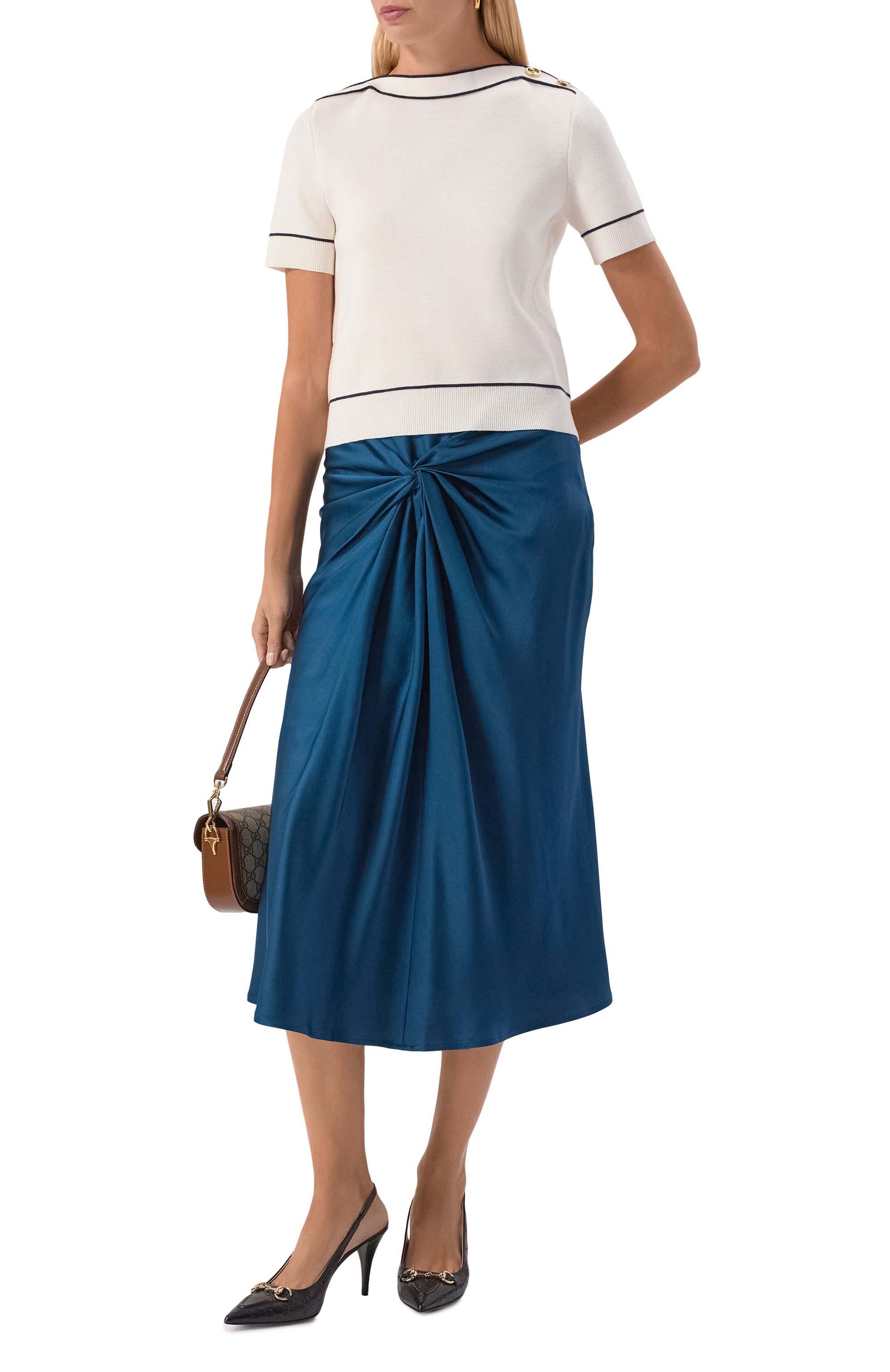 Шерстяной топ GUCCI, арт. 813811/XKEHH, фото 2