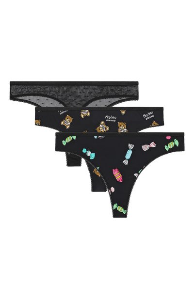 Женские комплект из трех трусов-стрингов MOSCHINO, арт. 231V6/A2301/4603