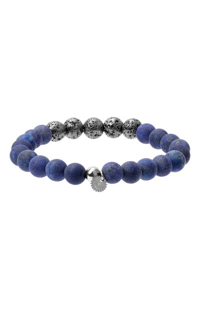 Мужской браслет TATEOSSIAN, арт. RT-BR-STS-VES0001-LAPIS-17.5M
