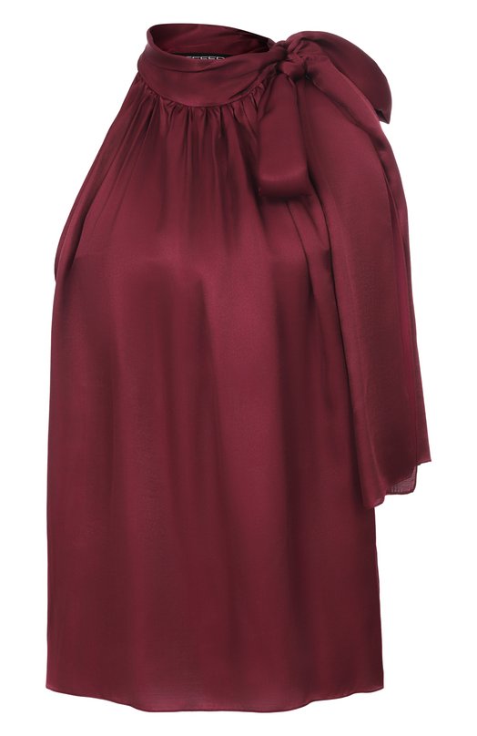 Атласный топ Leffers 8.52.106.16.13. Бордовый 8.52.106.16.13.