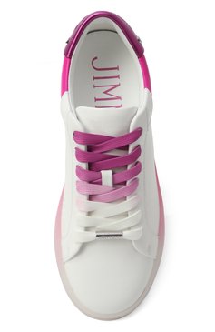 Кожаные кеды rome JIMMY CHOO, арт. R0ME/F/QYE, фото 4