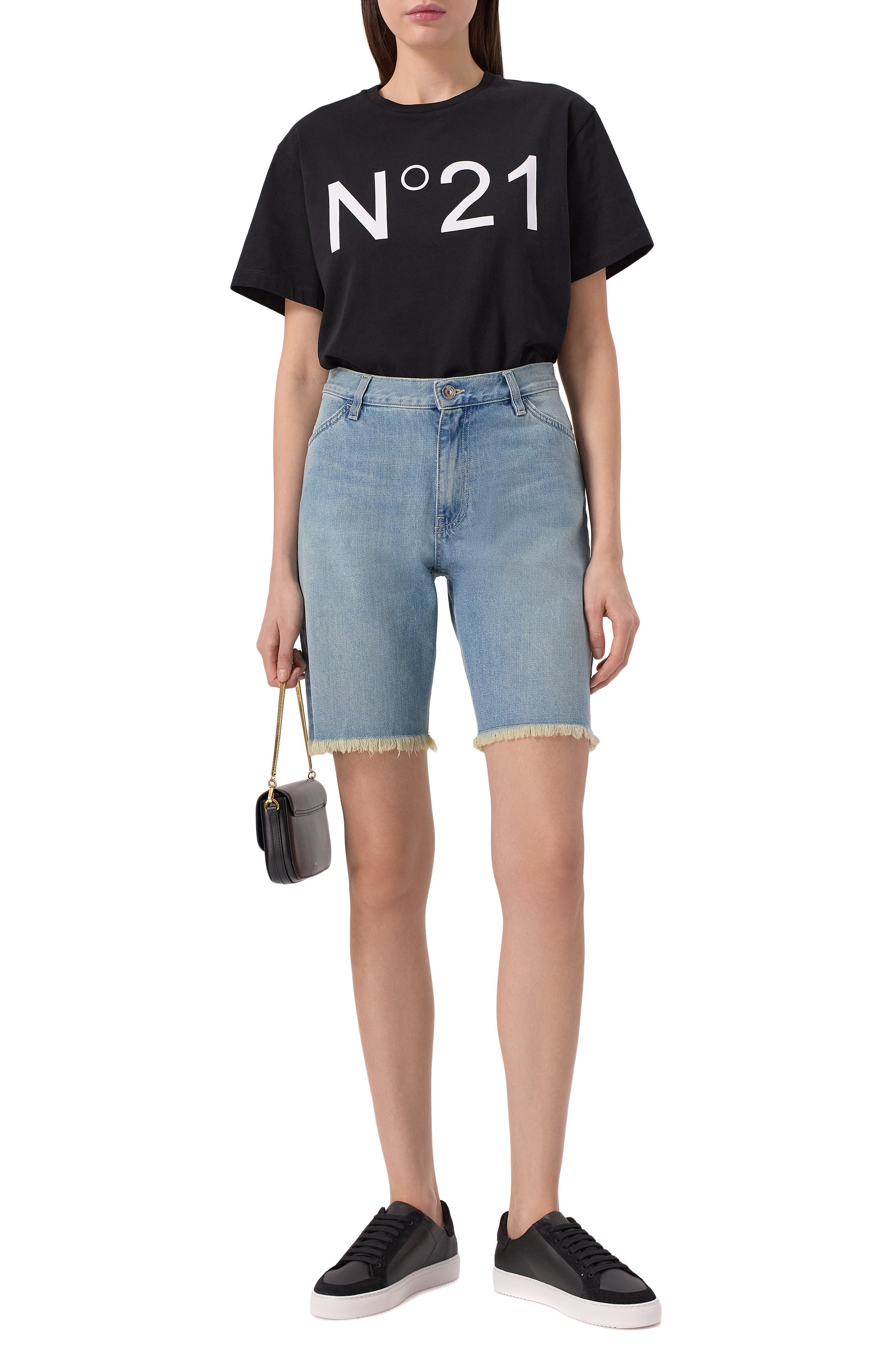 Джинсовые шорты N21, арт. D011/0539, фото 2
