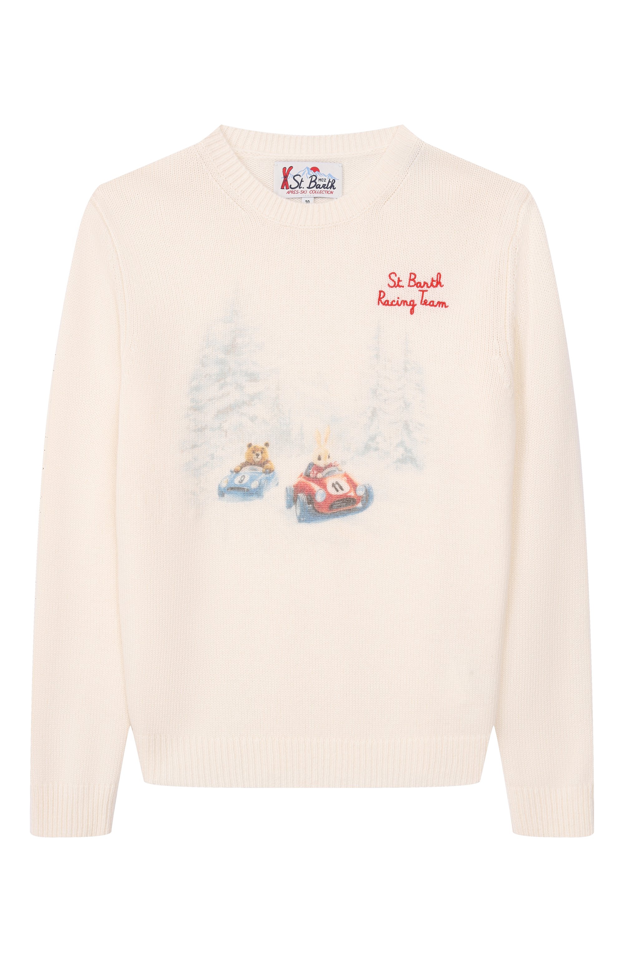 Пуловер из шерсти и вискозы MC2 SAINT BARTH, арт. D0U0019-00688I/D0UGLAS PRINT, фото 1