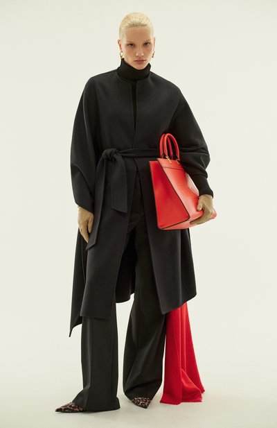 Палант ин из шелка и шерсти VALENTINO, арт. 5W2ED007/XJT, фото 4