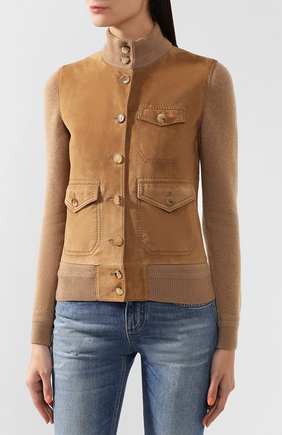 Кардиган RALPH LAUREN бежевого цвета по цене 347500 руб., арт. 290765655, фото 3 Кардиган RALPH LAUREN, арт. 290765655, фото 3