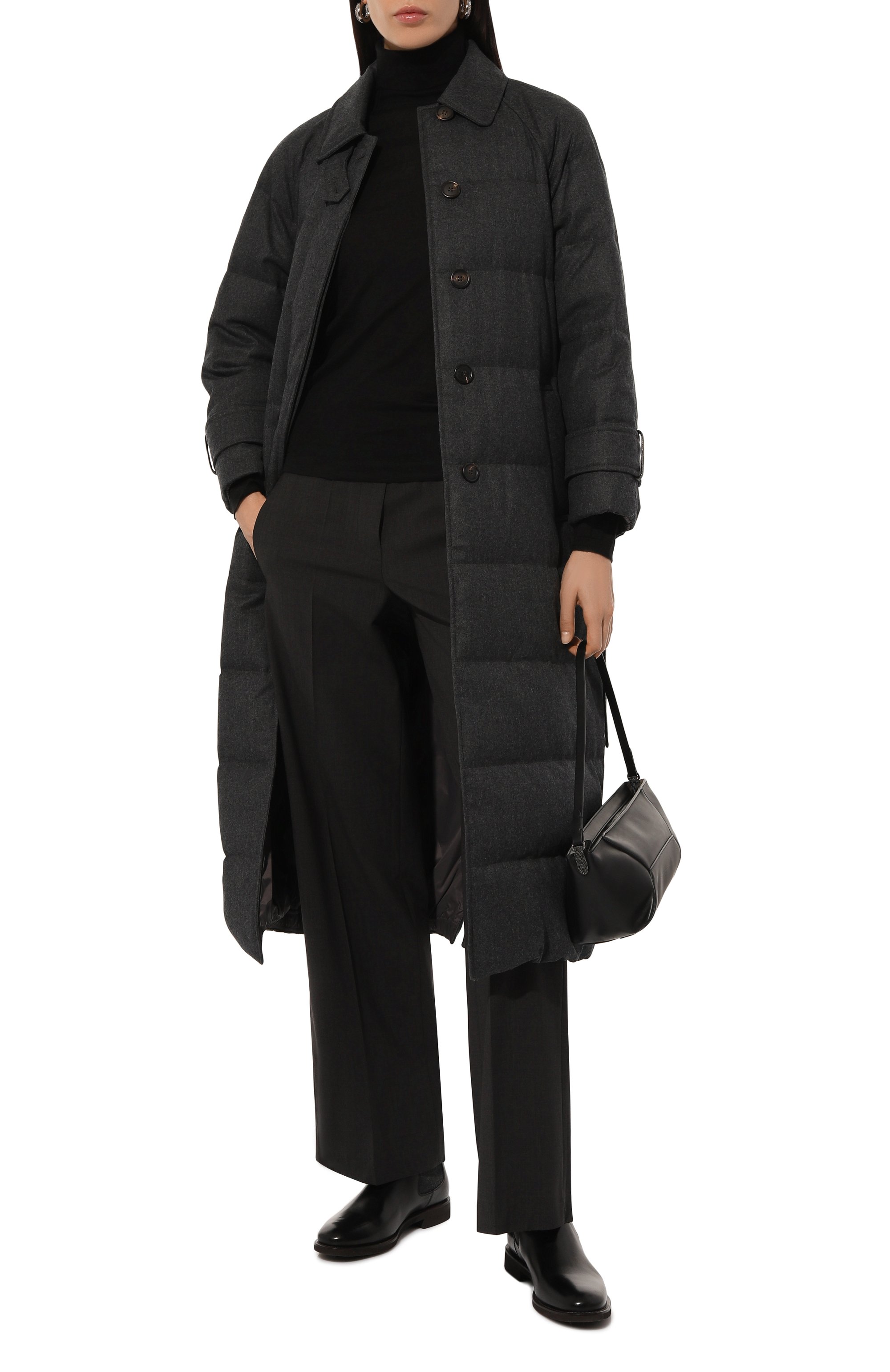 Водолазка из кашемира и шелка BRUNELLO CUCINELLI, арт. M13800063, фото 2