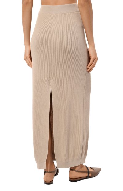 Хлопковая юбка BRUNELLO CUCINELLI, арт. M1919B1307, фото 4