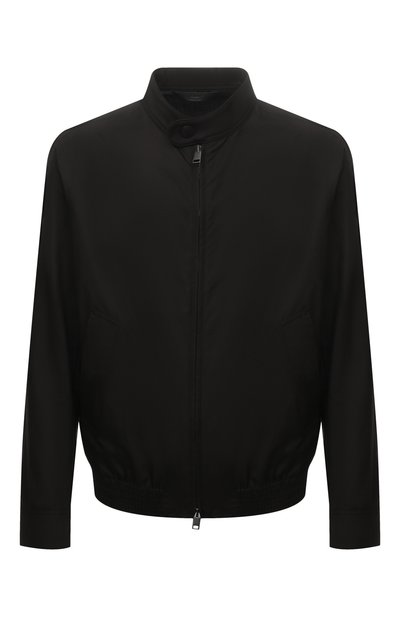 Мужской шелковый бомбер BRIONI, арт. SLS30L/P0410