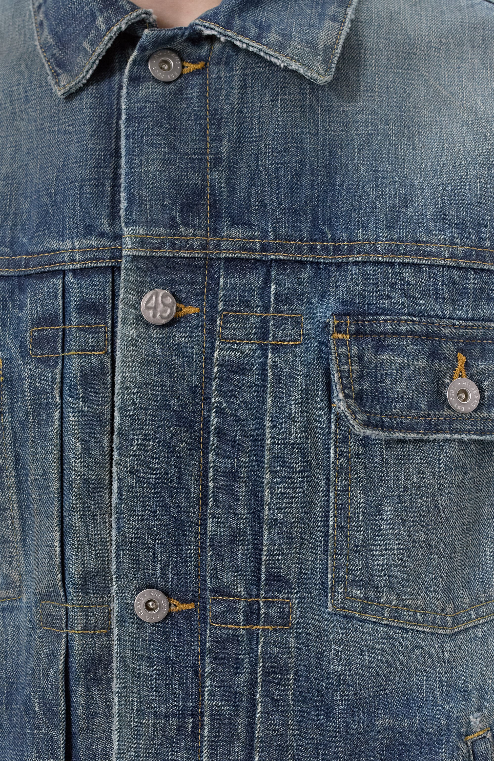 Джинсовая куртка AG ADRIANO GOLDSCHMIED, арт. 4741IKS, фото 5