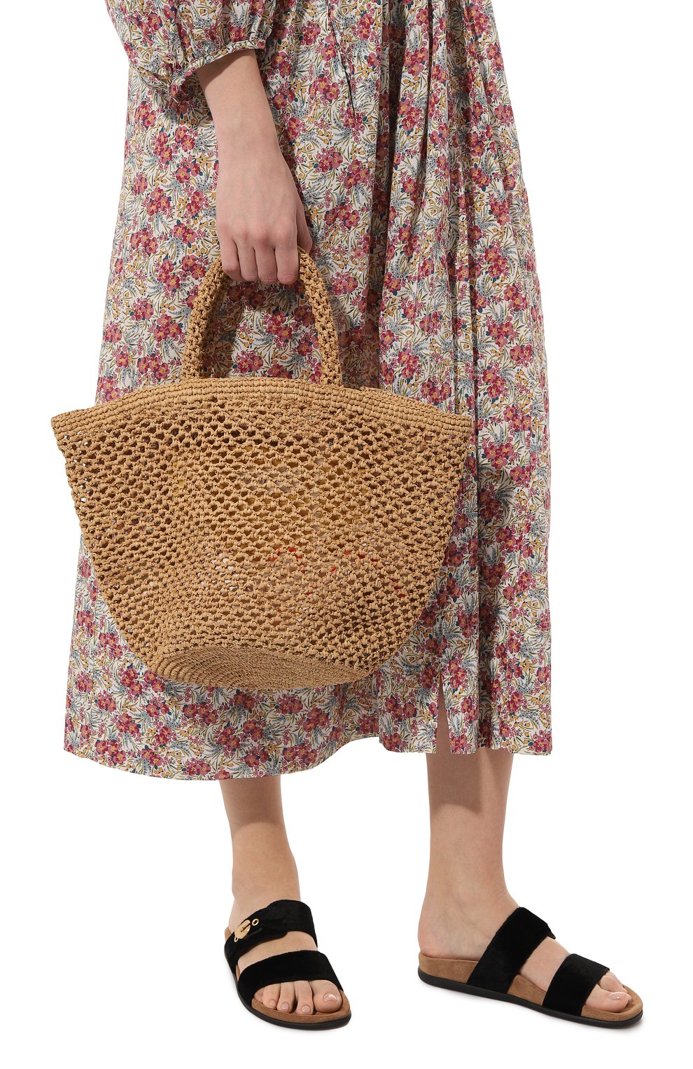 Сумка SANS-ARCIDET темно-бежевого цвета по цене 21550 руб., арт. KAPITY LACY-K/M, фото 2 Сумка SANS-ARCIDET, арт. KAPITY LACY-K/M, фото 2