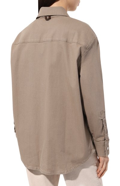 Хлопковая рубашка EMPORIO ARMANI, арт. 3R2C61/2NM2Z, фото 4