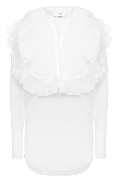 Женская хлопковая блузка VICTORIA, VICTORIA BECKHAM, арт. 2420WSH001786B