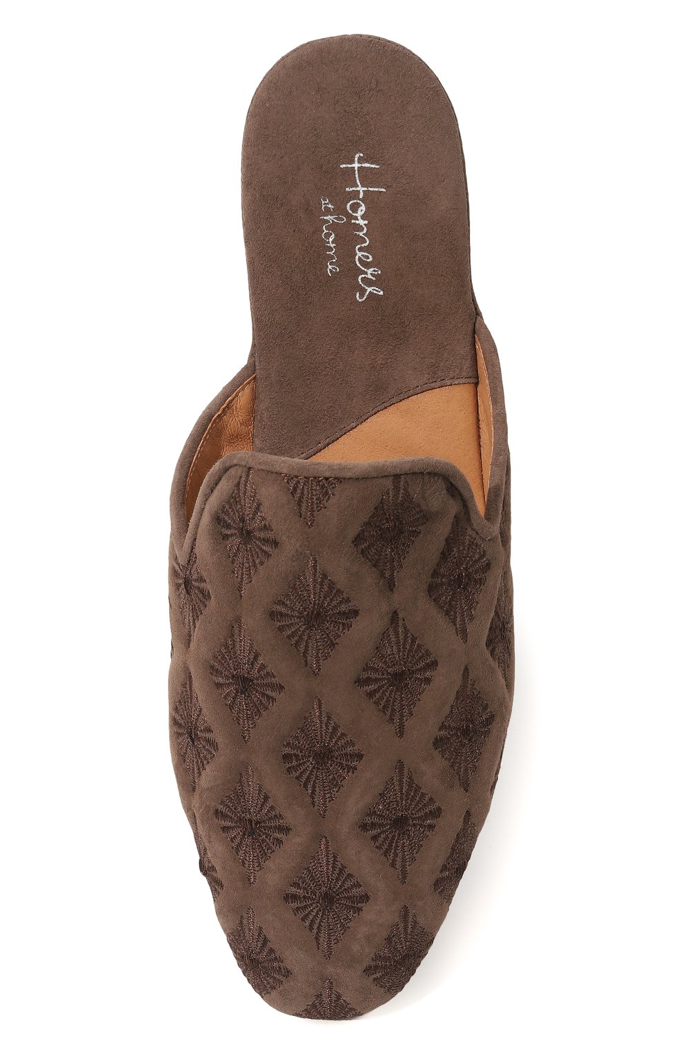 Домашние туфли из замши HOMERS AT HOME, арт. 19374R/ANTE, фото 6