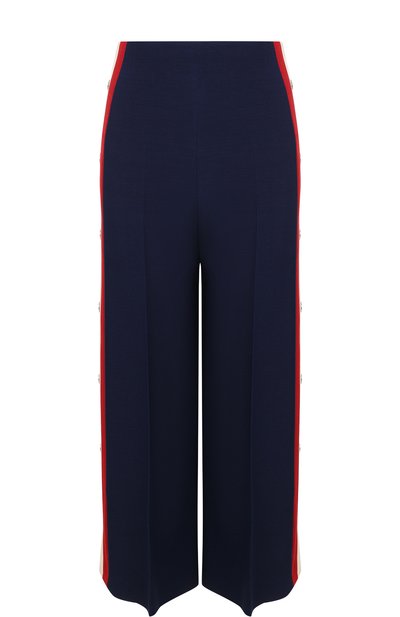 Женские укороченные брюки из смеси шелка и шерсти GUCCI, арт. 494476/ZHM18