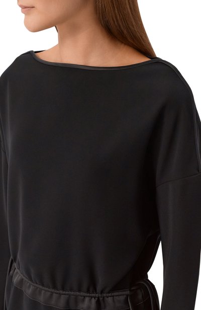Платье EMPORIO ARMANI черного цвета по цене 78250 руб., арт. EW004297/AF10206, фото 4 Платье EMPORIO ARMANI, арт. EW004297/AF10206, фото 4