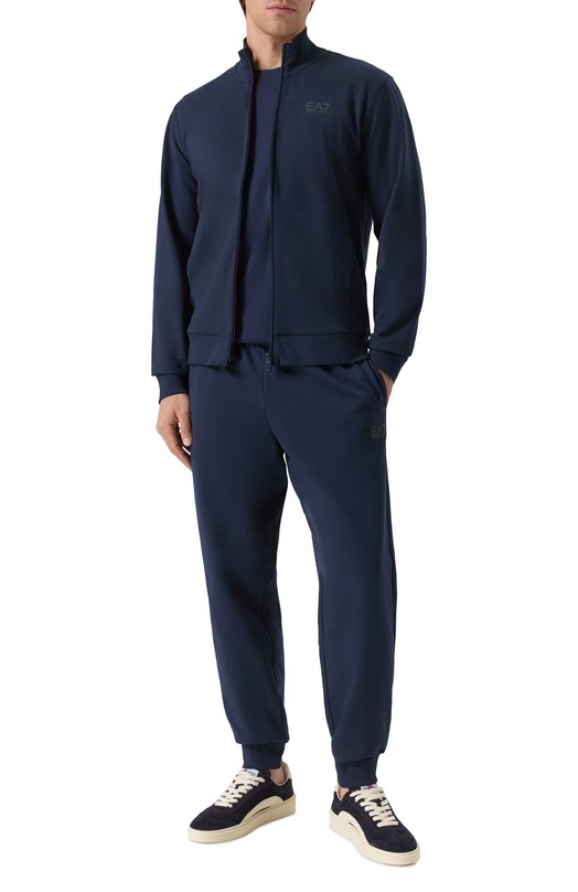 Замшевые кеды Rider Dsquared2 SNM0441/14170001 Синий  SNM0441/14170001 Фото 2