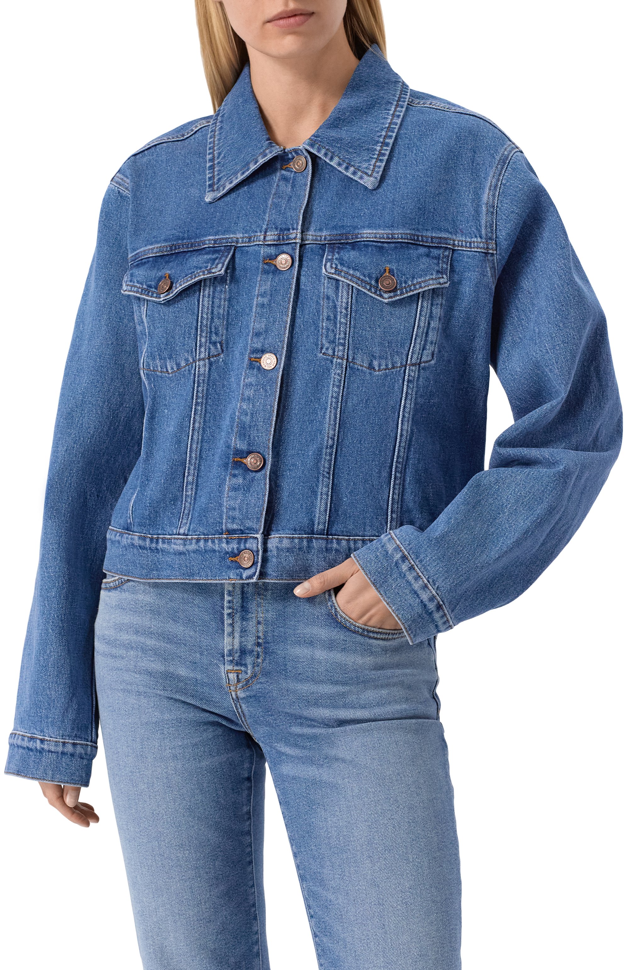 Джинсовая куртка 7 FOR ALL MANKIND, арт. 7U954C10WED, фото 3