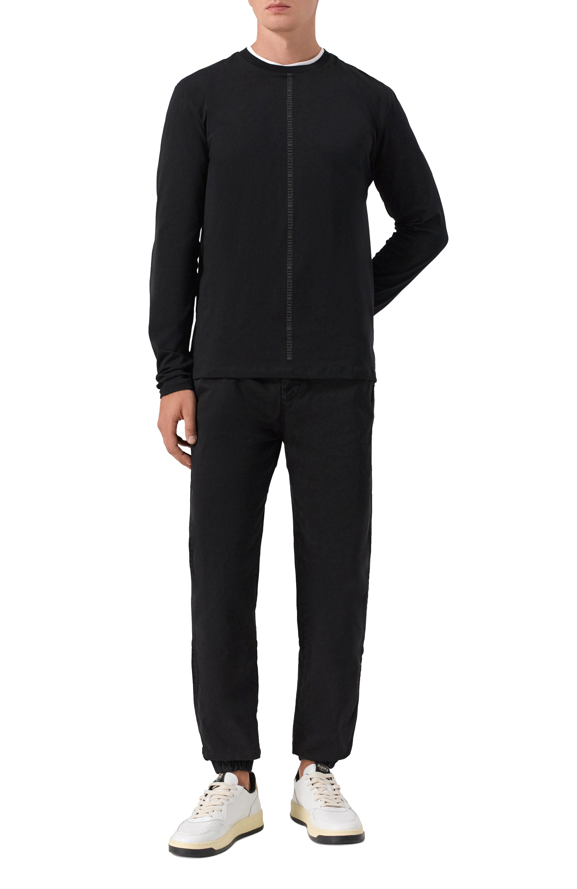 Хлопковые джоггеры DIRK BIKKEMBERGS, арт. BMP1060, фото 2