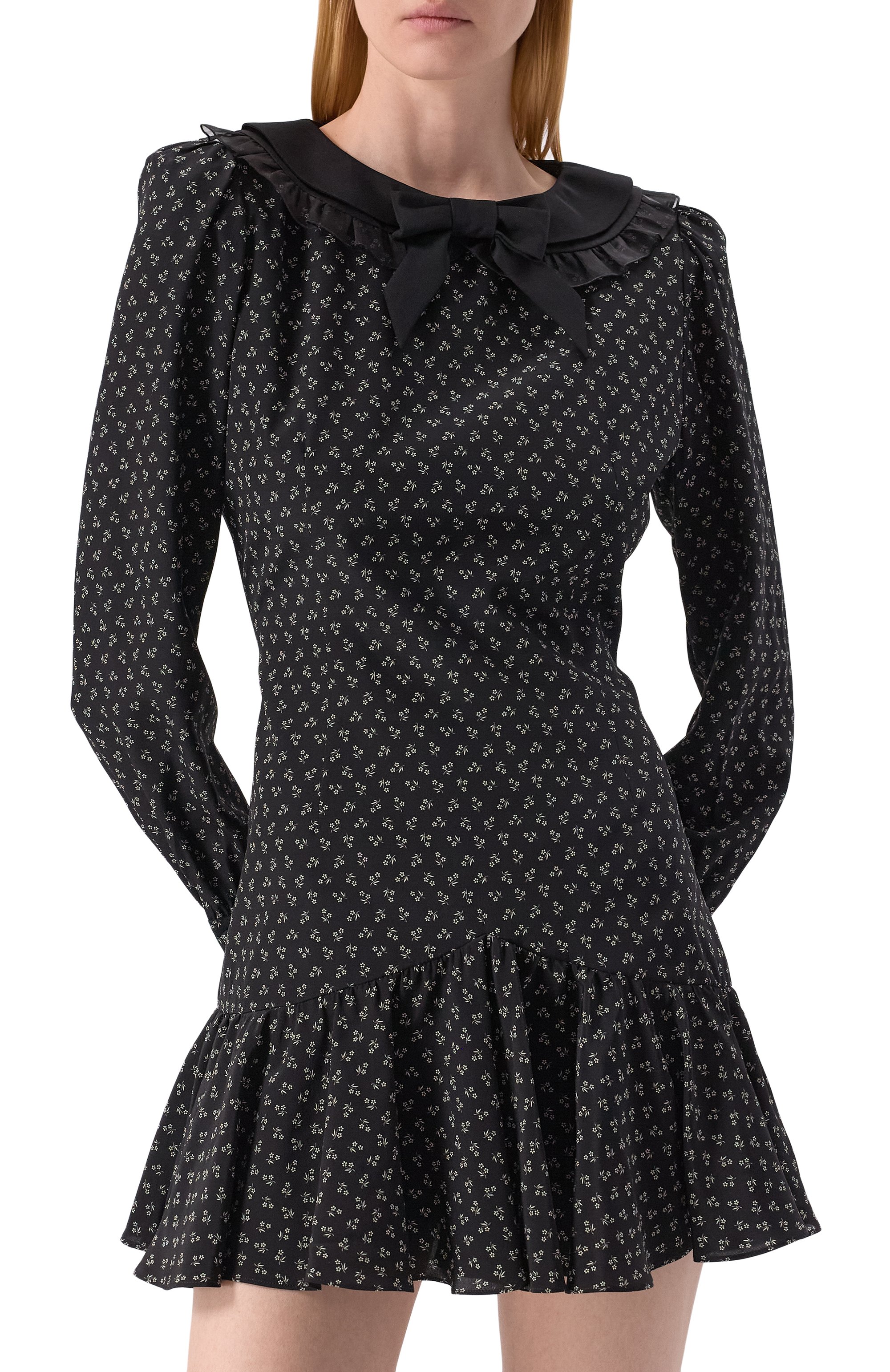 Шелковое платье ALESSANDRA RICH, арт. FABX3991-F4486, фото 3