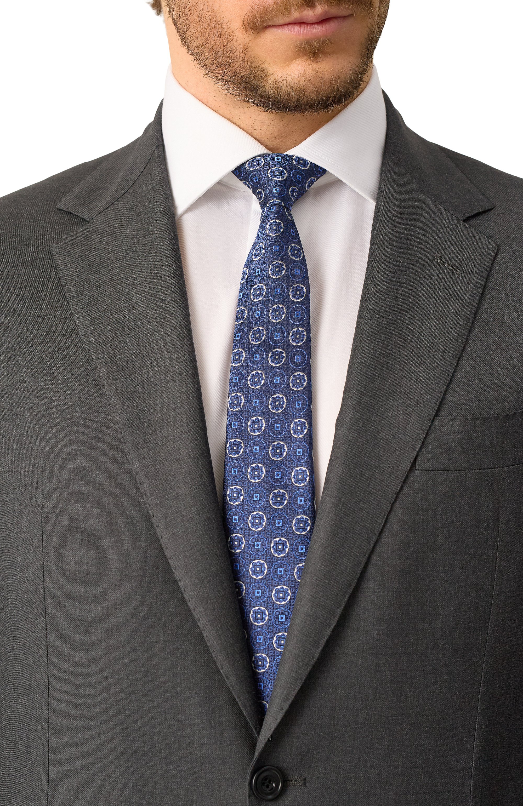 Шелковый галстук CANALI, арт. 18/HJ04194, фото 2