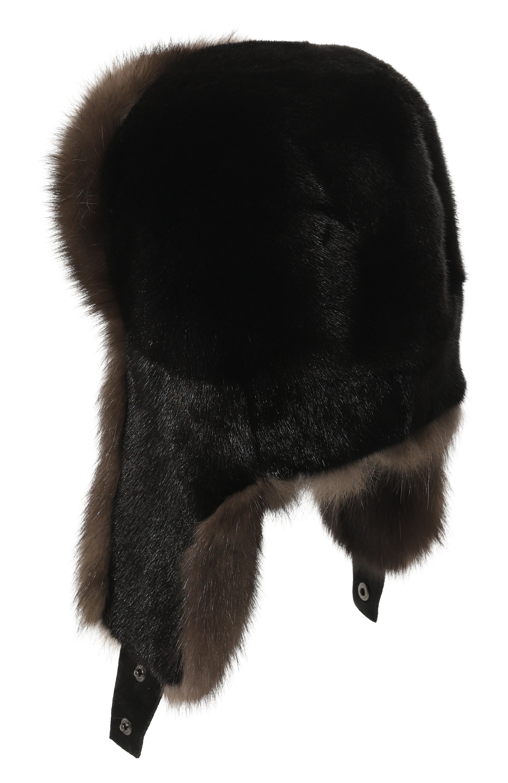 Меховая шапка-ушанка из норки и соболя VICTORIA KUSENKOVA, арт. 332803504235, фото 2