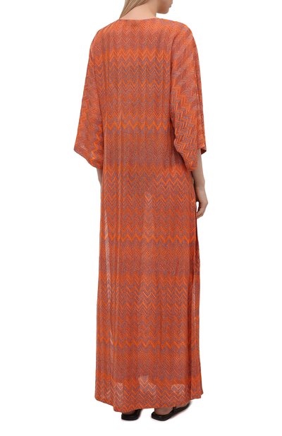 Туника MISSONI оранжевого цвета по цене 75850 руб., арт. MMQ00285/BR00FU, фото 4 Туника MISSONI, арт. MMQ00285/BR00FU, фото 4