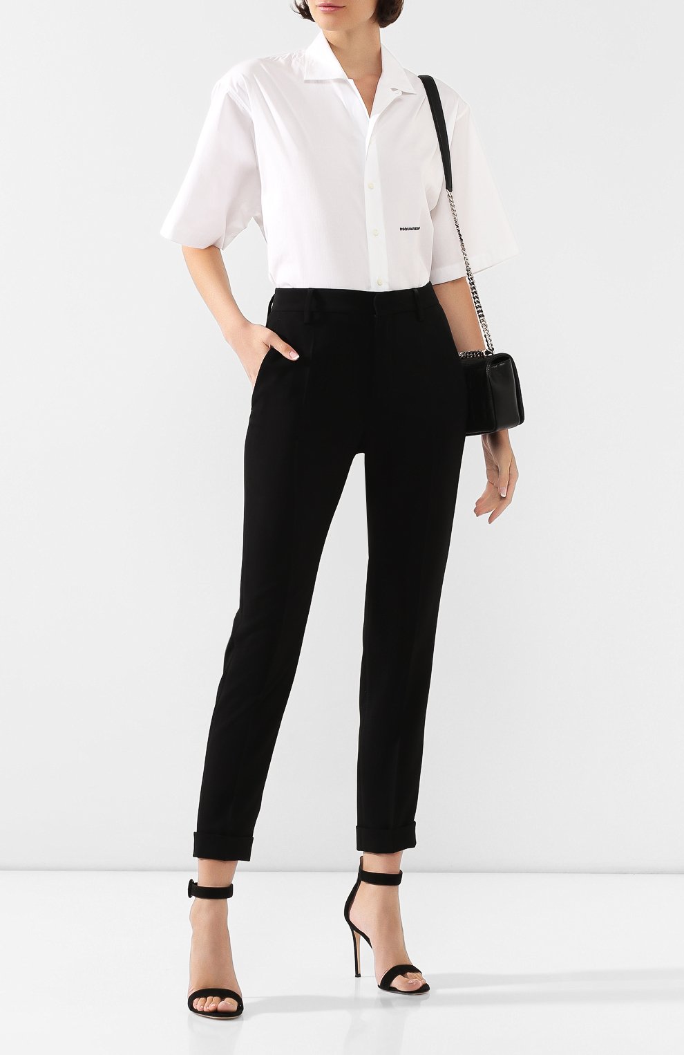 Брюки из вискозы DSQUARED2, арт. S75KB0099/S48427, фото 2