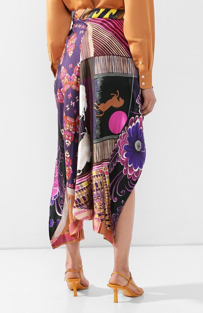 Шелковые шорты CHLOÉ, арт. CHC19USH03331, фото 4