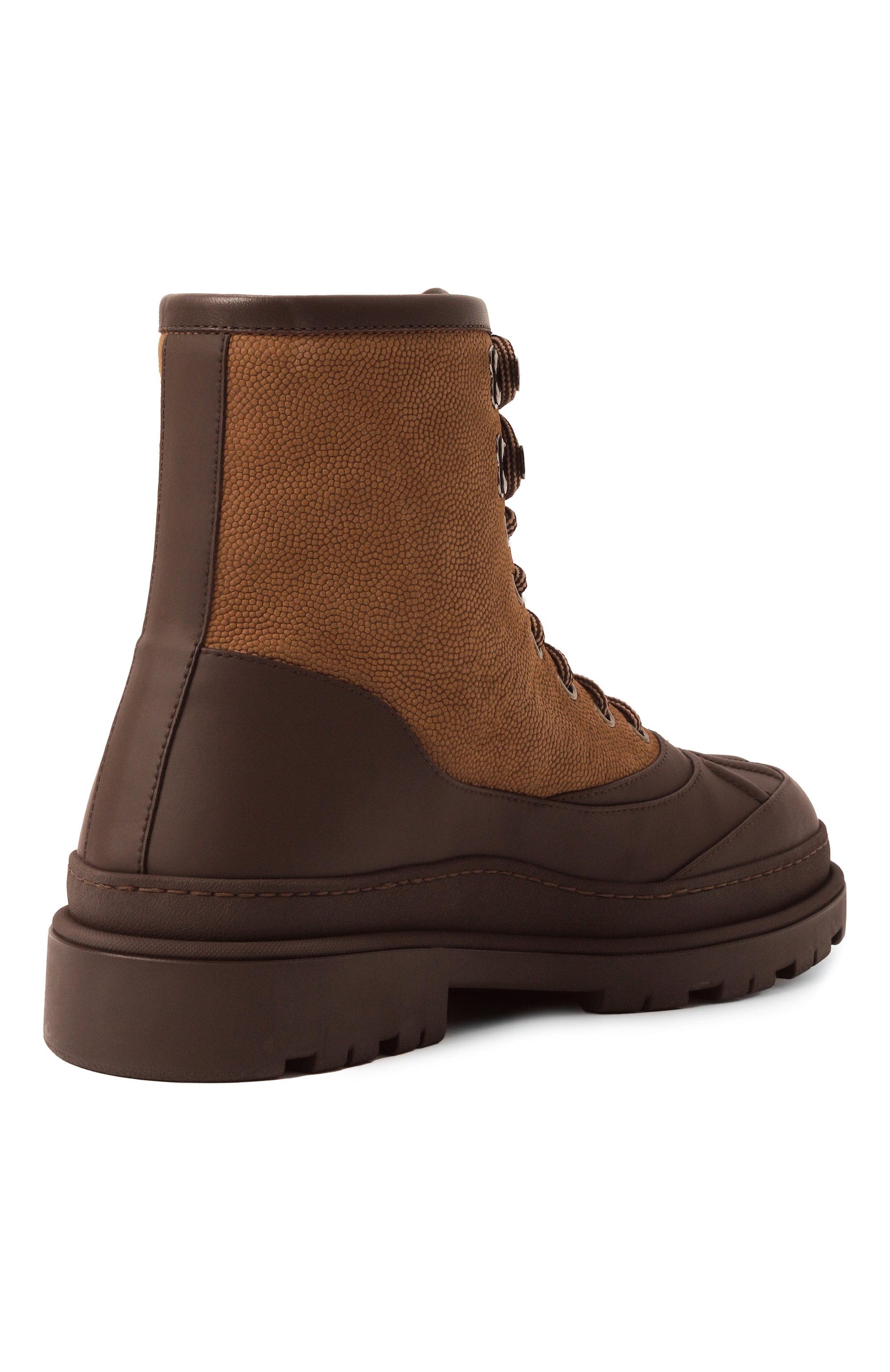 Кожаные ботинки duck BRUNELLO CUCINELLI, арт. MZURHGI711, фото 5